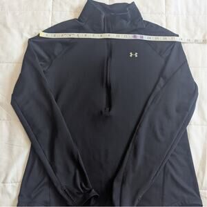 Under Armor Quarter Zip - Black Medium Womens'